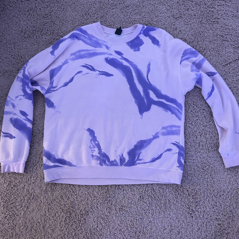 Dye Tie Sweatshirt